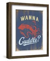 Punny Coastal III-null-Framed Art Print