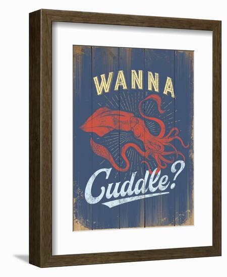 Punny Coastal III-null-Framed Art Print