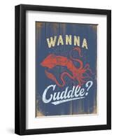 Punny Coastal III-null-Framed Art Print