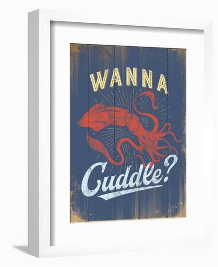 Punny Coastal III-null-Framed Art Print