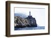 Punta Carena Lighthouse, Anacapri, Italy-George Oze-Framed Photographic Print