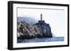 Punta Carena Lighthouse, Anacapri, Italy-George Oze-Framed Photographic Print