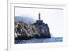 Punta Carena Lighthouse, Anacapri, Italy-George Oze-Framed Photographic Print