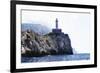 Punta Carena Lighthouse, Anacapri, Italy-George Oze-Framed Photographic Print