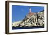 Punta Carena Lighthouse, Anacapri, Italy-George Oze-Framed Photographic Print