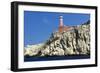 Punta Carena Lighthouse, Anacapri, Italy-George Oze-Framed Photographic Print