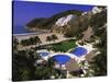 Punta Diamante Resort, Acapulco, Mexico-Walter Bibikow-Stretched Canvas