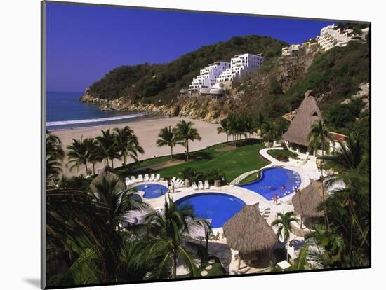 Punta Diamante Resort, Acapulco, Mexico-Walter Bibikow-Mounted Premium Photographic Print