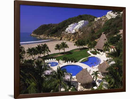 Punta Diamante Resort, Acapulco, Mexico-Walter Bibikow-Framed Photographic Print