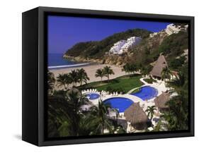 Punta Diamante Resort, Acapulco, Mexico-Walter Bibikow-Framed Stretched Canvas