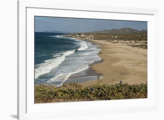Punta Gasparena, Pacific coast south from Todos Santos, Baja California, Mexico, North America-Tony Waltham-Framed Photographic Print