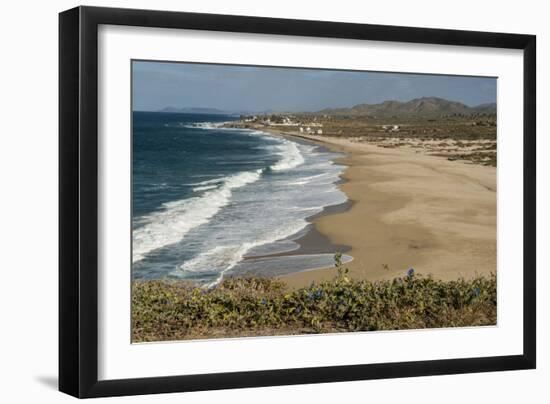 Punta Gasparena, Pacific coast south from Todos Santos, Baja California, Mexico, North America-Tony Waltham-Framed Photographic Print