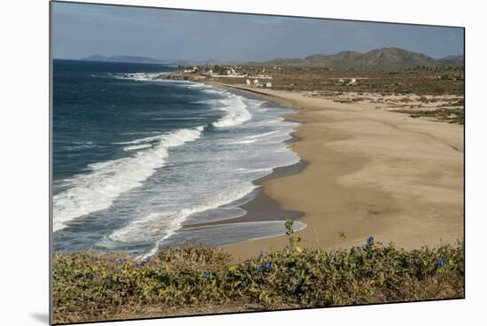 Punta Gasparena, Pacific coast south from Todos Santos, Baja California, Mexico, North America-Tony Waltham-Mounted Photographic Print