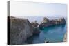 Punta Milazzese, Lipari Town, Panarea, Sicily, Italy-Guido Cozzi-Stretched Canvas