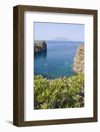 Punta Milazzese, Lipari Town, Panarea, Sicily, Italy-Guido Cozzi-Framed Photographic Print