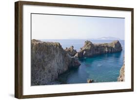 Punta Milazzese, Lipari Town, Panarea, Sicily, Italy-Guido Cozzi-Framed Photographic Print