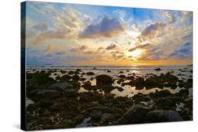 Punta Mita Sunset Blue, 2015-null-Stretched Canvas