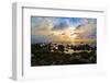 Punta Mita Sunset Blue, 2015-null-Framed Photographic Print