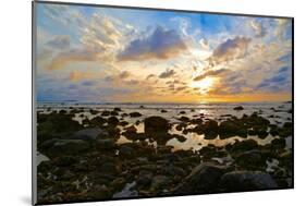 Punta Mita Sunset Blue, 2015-null-Mounted Photographic Print