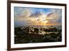 Punta Mita Sunset Blue, 2015-null-Framed Photographic Print