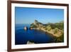 Punta Nau seen from el Mirador Es Colomer in the Formentor Peninsula, Majorca, Balearic Islands, Sp-Carlo Morucchio-Framed Photographic Print