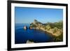 Punta Nau seen from el Mirador Es Colomer in the Formentor Peninsula, Majorca, Balearic Islands, Sp-Carlo Morucchio-Framed Photographic Print