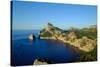 Punta Nau seen from el Mirador Es Colomer in the Formentor Peninsula, Majorca, Balearic Islands, Sp-Carlo Morucchio-Stretched Canvas