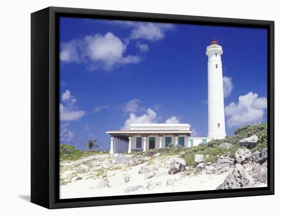 Punta Sur Celarain Lighthouse, Cozumel, Mexico-Greg Johnston-Framed Stretched Canvas