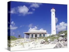 Punta Sur Celarain Lighthouse, Cozumel, Mexico-Greg Johnston-Stretched Canvas
