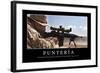 Puntería. Cita Inspiradora Y Póster Motivacional-null-Framed Photographic Print