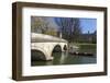 Punting Along the River Cam with Trinity College in the Background, the Backs, Cambridge-Charlie Harding-Framed Photographic Print