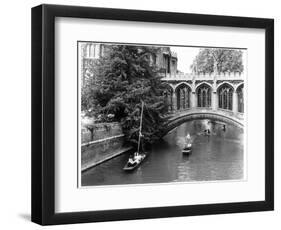 Punting at Cambridge-Henry Grant-Framed Photographic Print