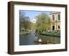 Punting, Cambridge, Cambridgeshire-Peter Thompson-Framed Photographic Print