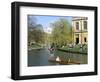 Punting, Cambridge, Cambridgeshire-Peter Thompson-Framed Photographic Print