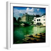 Punting in Cambridge-Craig Roberts-Framed Photographic Print