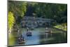 Punting on the Backs, River Cam, Cambridge, Cambridgeshire, England, United Kingdom, Europe-Alan Copson-Mounted Photographic Print