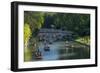 Punting on the Backs, River Cam, Cambridge, Cambridgeshire, England, United Kingdom, Europe-Alan Copson-Framed Photographic Print