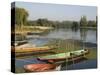 Punts in the Loire Valley, France, Europe-James Emmerson-Stretched Canvas