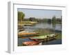 Punts in the Loire Valley, France, Europe-James Emmerson-Framed Photographic Print