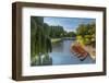 Punts on the Backs, River Cam, Cambridge, Cambridgeshire, England, United Kingdom, Europe-Alan Copson-Framed Photographic Print