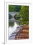 Punts on the River Cam, the Backs, Cambridge, Cambridgeshire, England, United Kingdom, Europe-Alan Copson-Framed Photographic Print