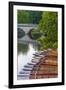 Punts on the River Cam, the Backs, Cambridge, Cambridgeshire, England, United Kingdom, Europe-Alan Copson-Framed Photographic Print