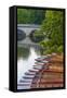 Punts on the River Cam, the Backs, Cambridge, Cambridgeshire, England, United Kingdom, Europe-Alan Copson-Framed Stretched Canvas