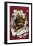 Pup Fiction-Peggy Harris-Framed Giclee Print