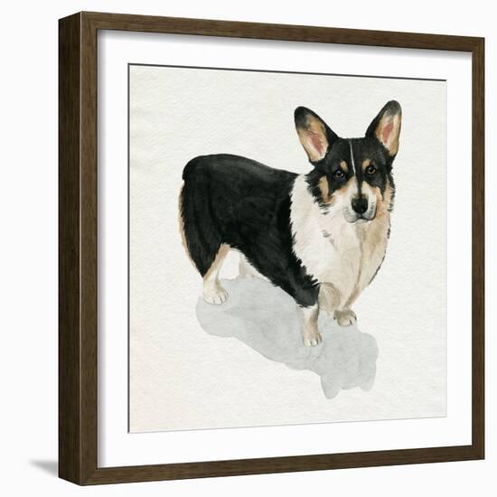 Pup for the Queen I-Grace Popp-Framed Art Print