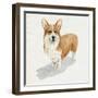 Pup for the Queen II-Grace Popp-Framed Art Print