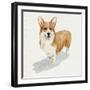 Pup for the Queen II-Grace Popp-Framed Art Print