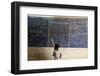 Pupil at the blackboard, primary school, Lome, Togo-Godong-Framed Photographic Print