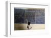 Pupil at the blackboard, primary school, Lome, Togo-Godong-Framed Photographic Print