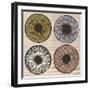 Pupil Variations. Macro Human Eye.-RYGER-Framed Art Print